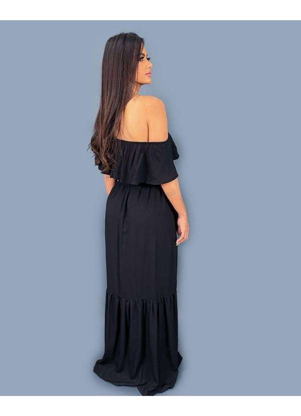 Closet Rc - Vestido Luíza Preto 2