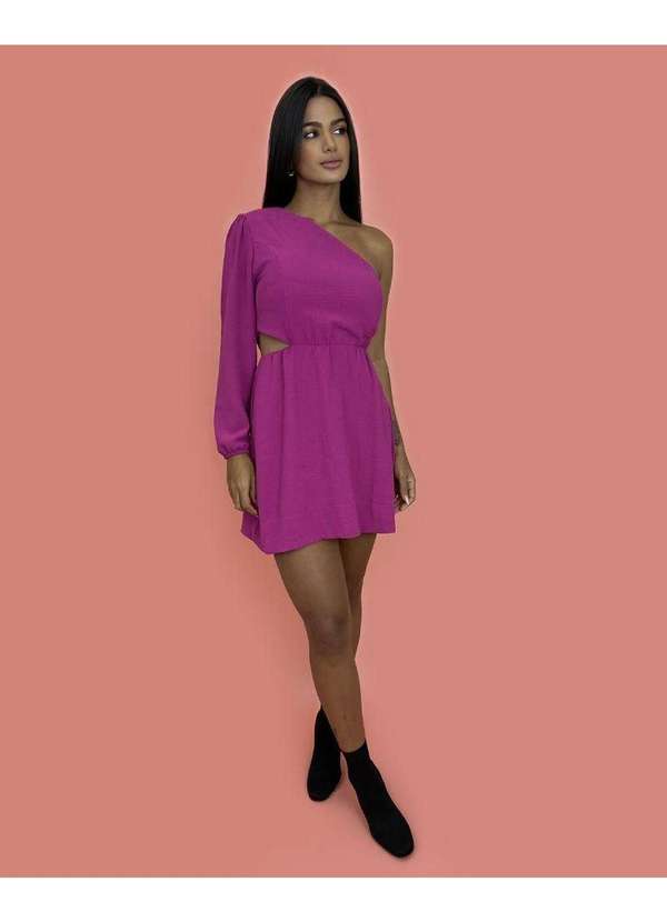 Closet Rc - Vestido Luna em Duna Rosa 4