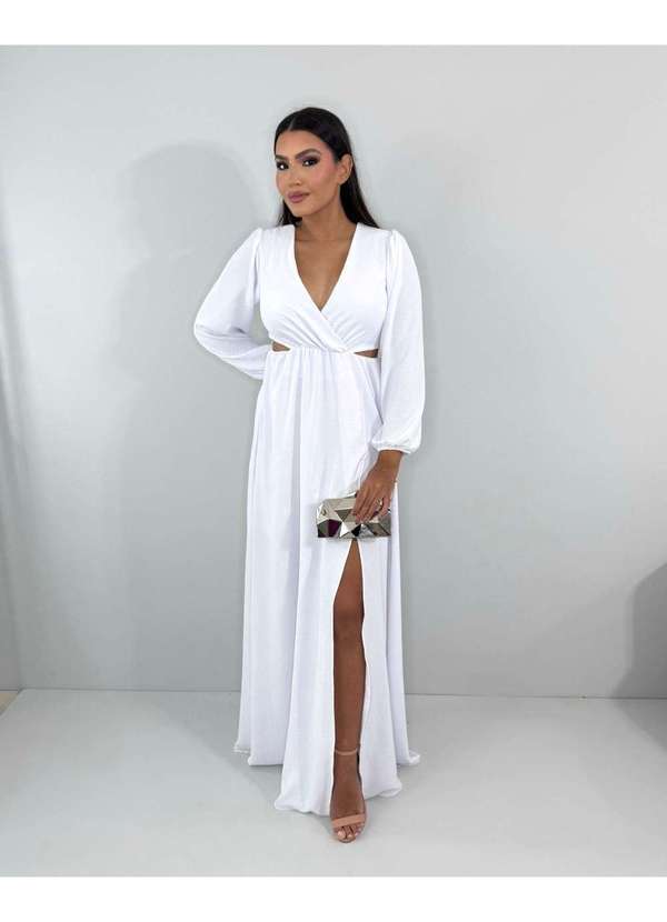 Closet Rc - Vestido Magda Branco