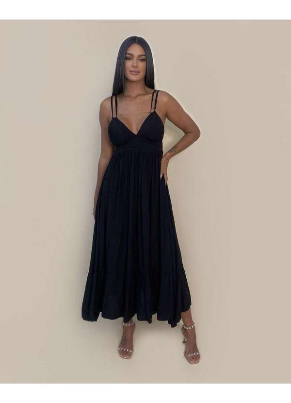 Closet Rc - Vestido Maísa Preto