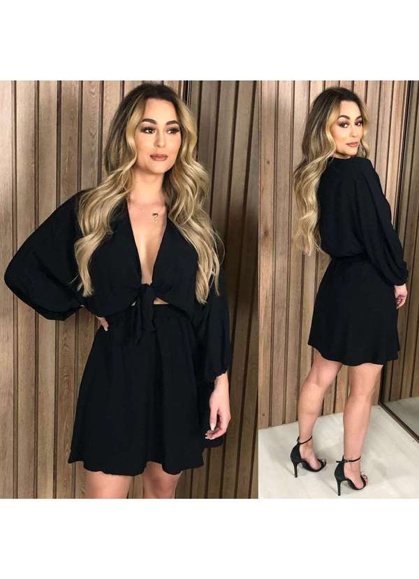 Closet Rc - Vestido Manu Preto 4