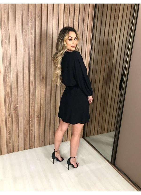 Closet Rc - Vestido Manu Preto 6