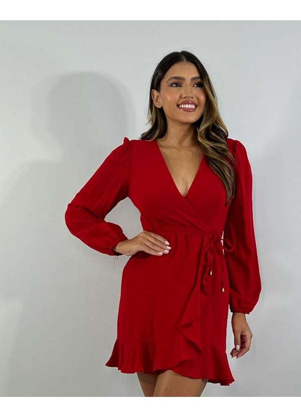 Closet Rc - Vestido Maraisa Vermelho