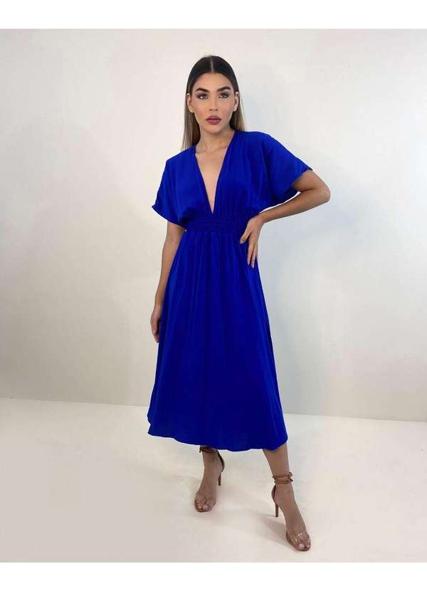 Closet Rc - Vestido Marcela Azul
