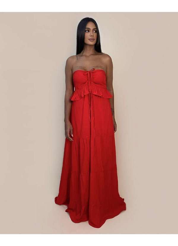 Closet Rc - Vestido Marcy Vermelho 2