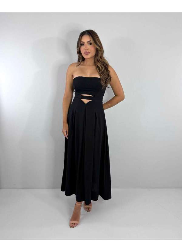 Closet Rc - Vestido Maria Flor Preto 4