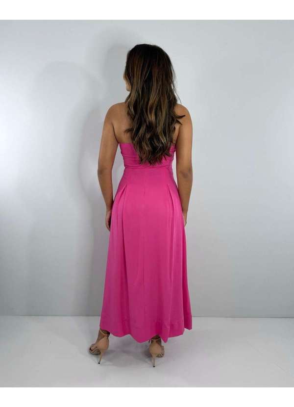 Closet Rc - Vestido Maria Flor Rosa 6
