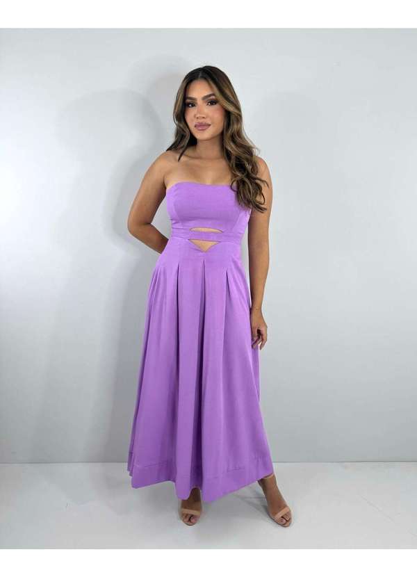 Closet Rc - Vestido Maria Flor Roxo