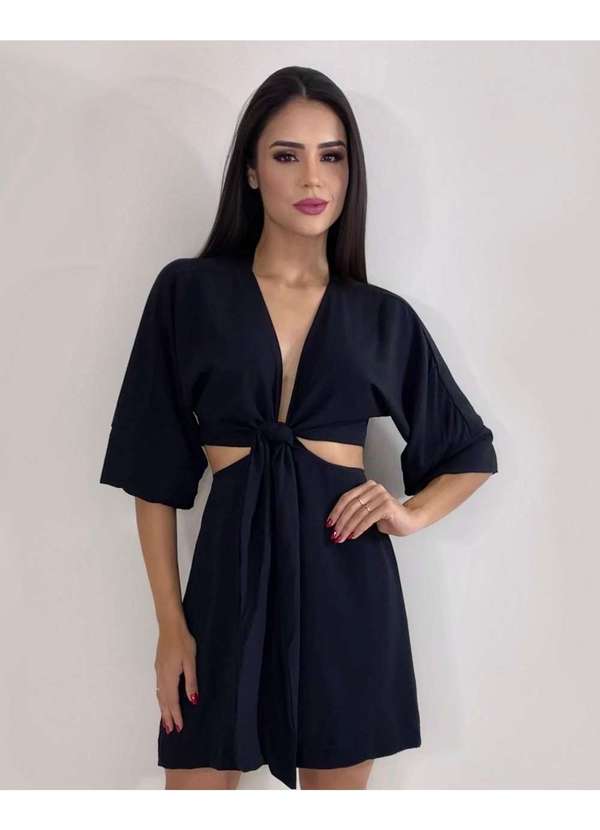 Closet Rc - Vestido Mariana Preto
