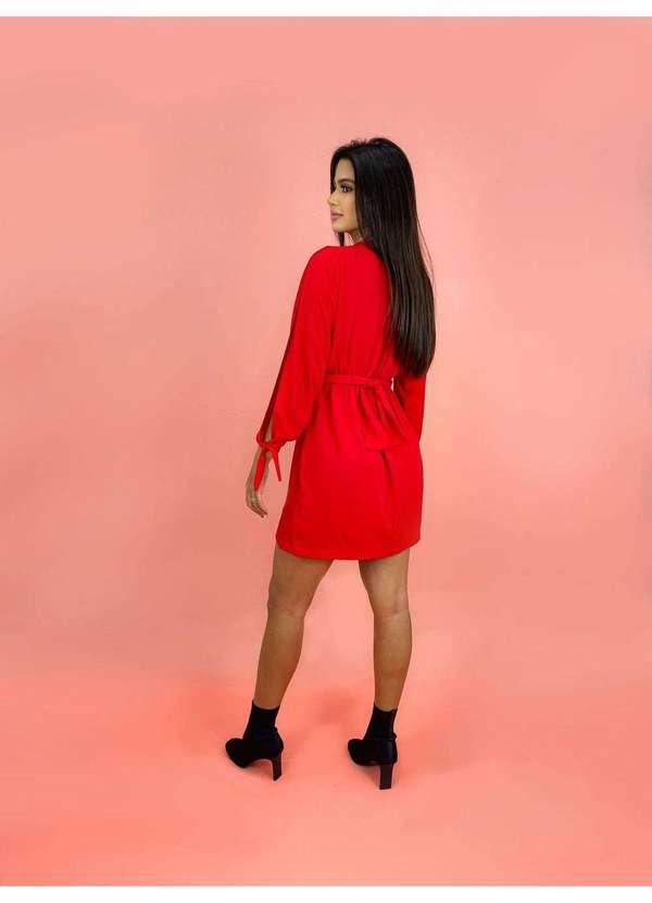 Closet Rc - Vestido Marília Vermelho 2