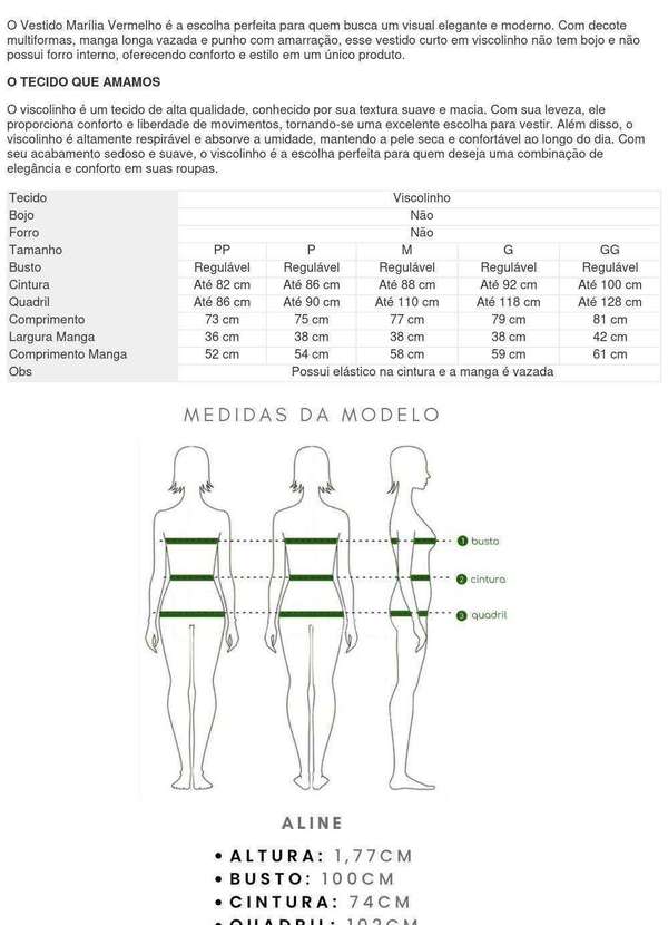 Closet Rc - Vestido Marília Vermelho 3