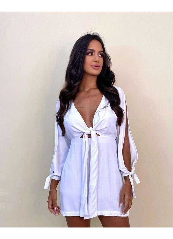 Closet Rc - Vestido Marília Branco