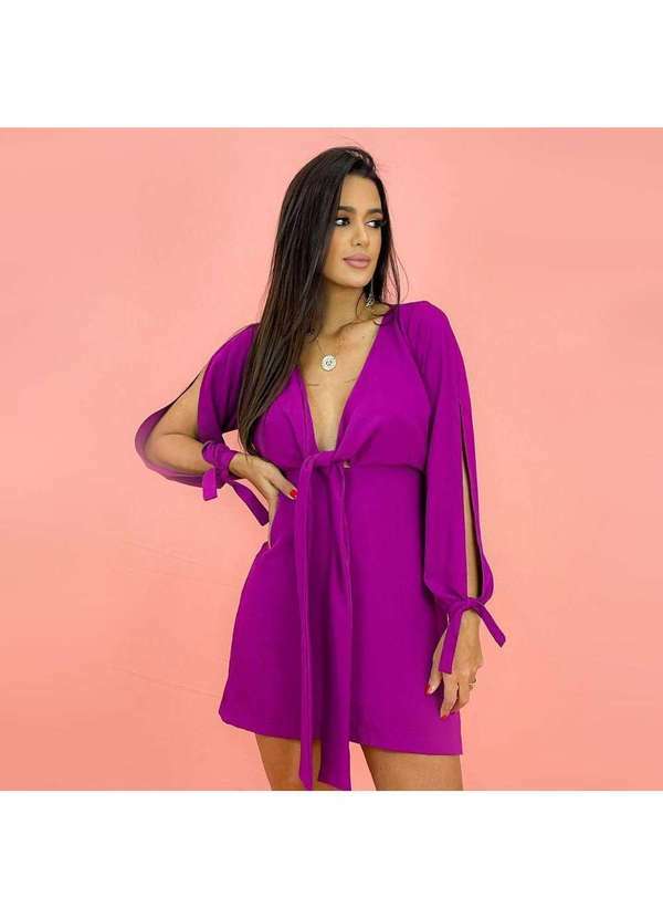 Closet Rc - Vestido Marília - Roxo Roxo