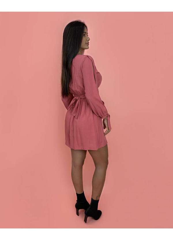 Closet Rc - Vestido Marília Rosa 5