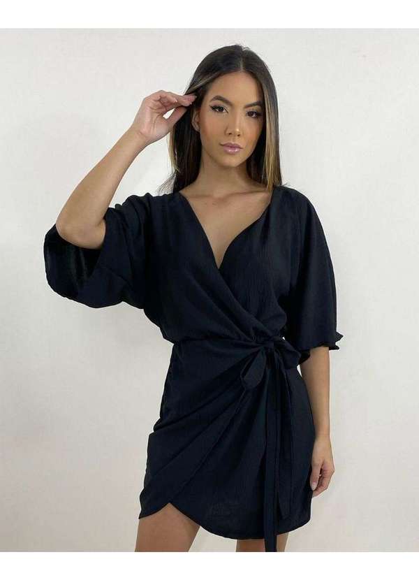 Closet Rc - Vestido Maristela Preto