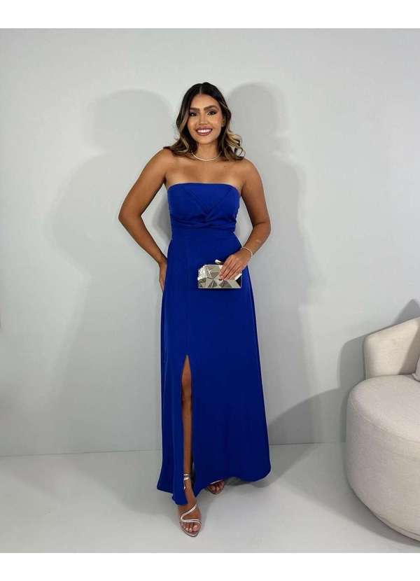 Closet Rc - Vestido Maya Azul