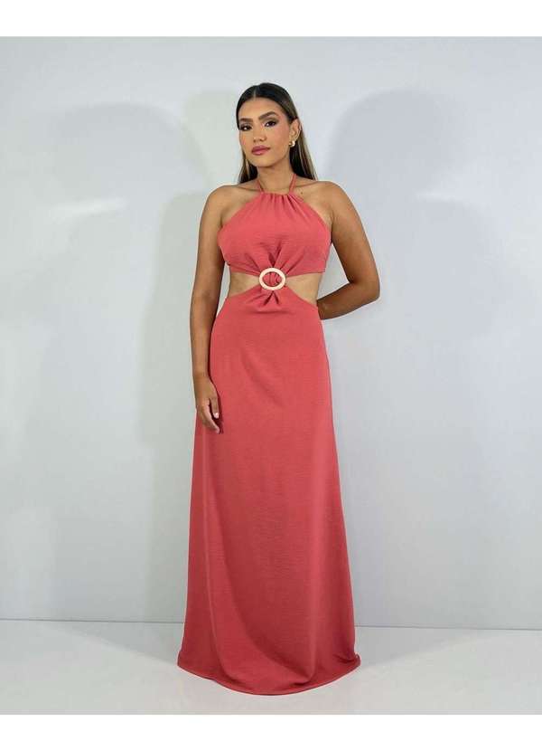Closet Rc - Vestido Melinda Rosa 6