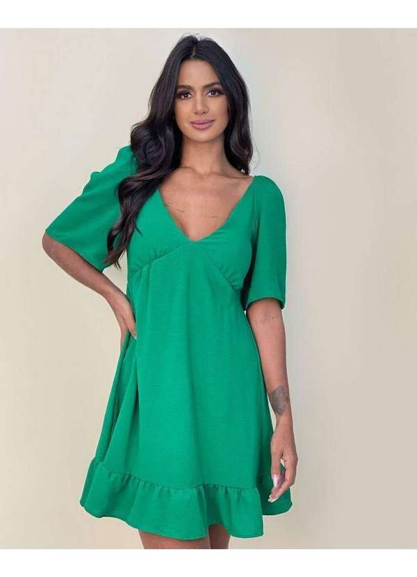 Closet Rc - Vestido Melissa Verde