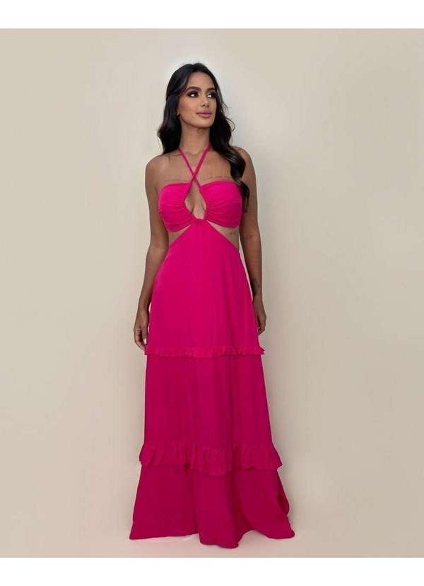 Closet Rc - Vestido Michelle Rosa