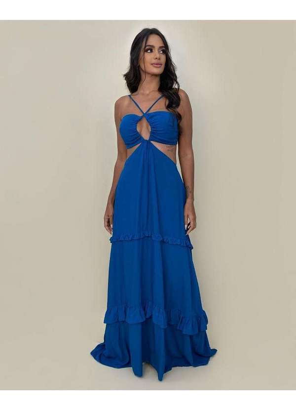 Closet Rc - Vestido Michelle Azul