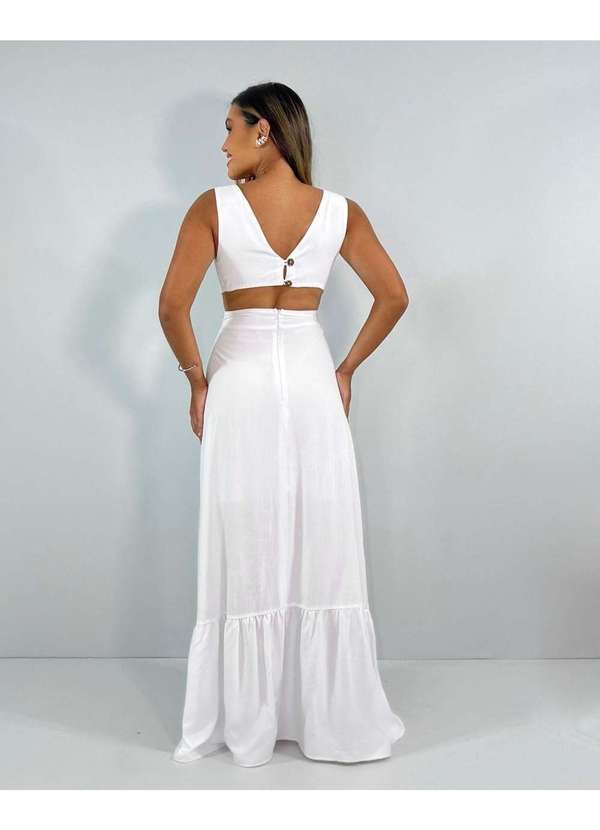 Closet Rc - Vestido Miranda Branco 4