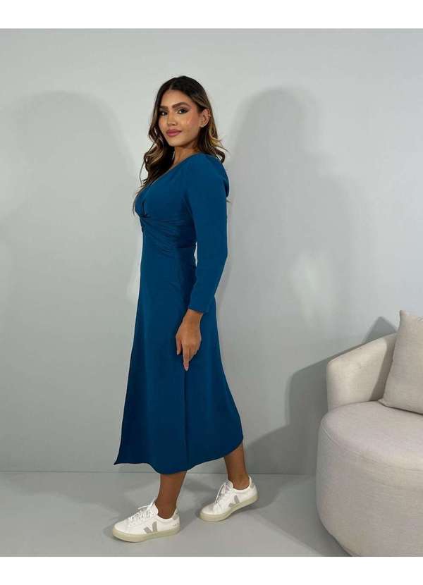 Closet Rc - Vestido Monalisa Azul 2