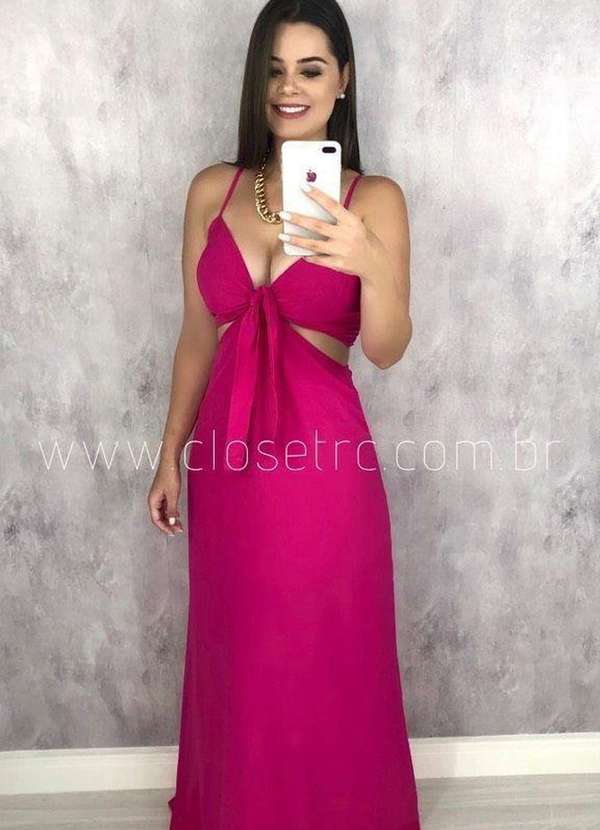 Closet Rc - Vestido Natália Rosa