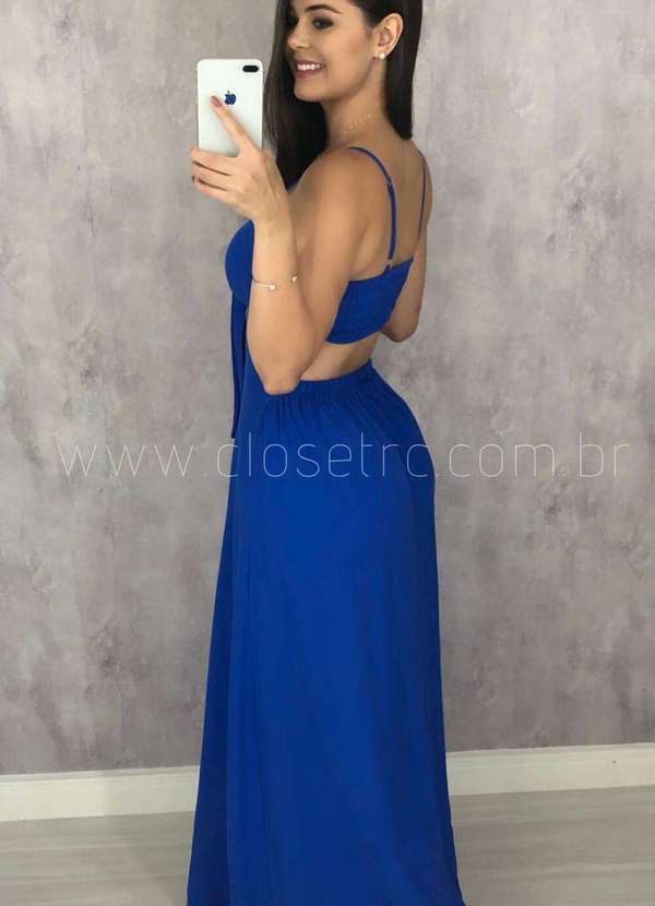 Closet Rc - Vestido Natália Azul 2