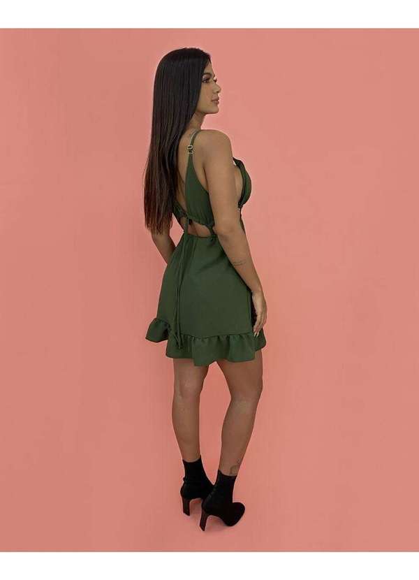 Closet Rc - Vestido Nicole Verde 5