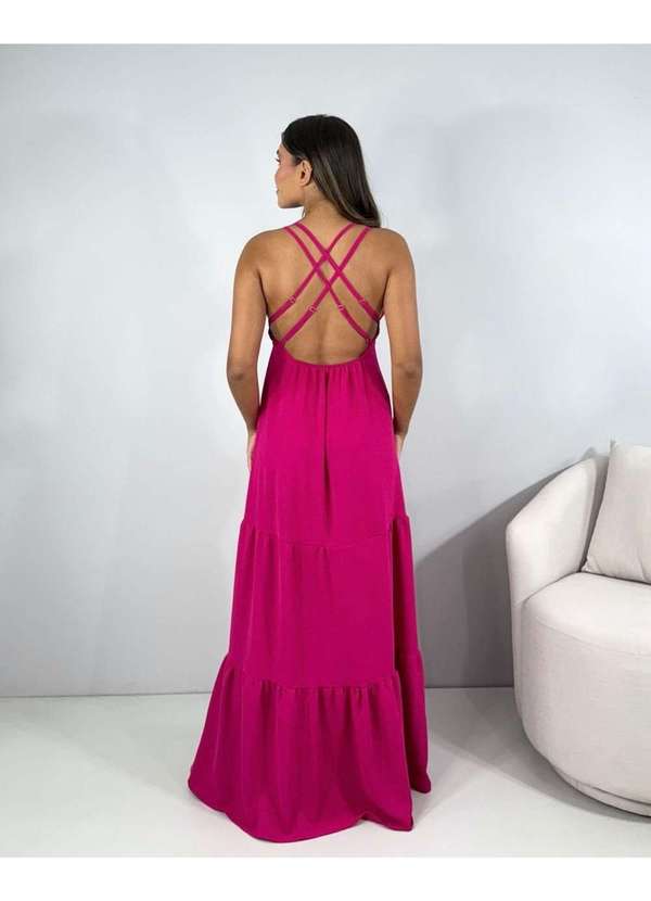 Closet Rc - Vestido Noely Rosa 2