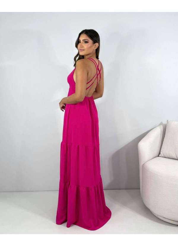 Closet Rc - Vestido Noely Rosa 5