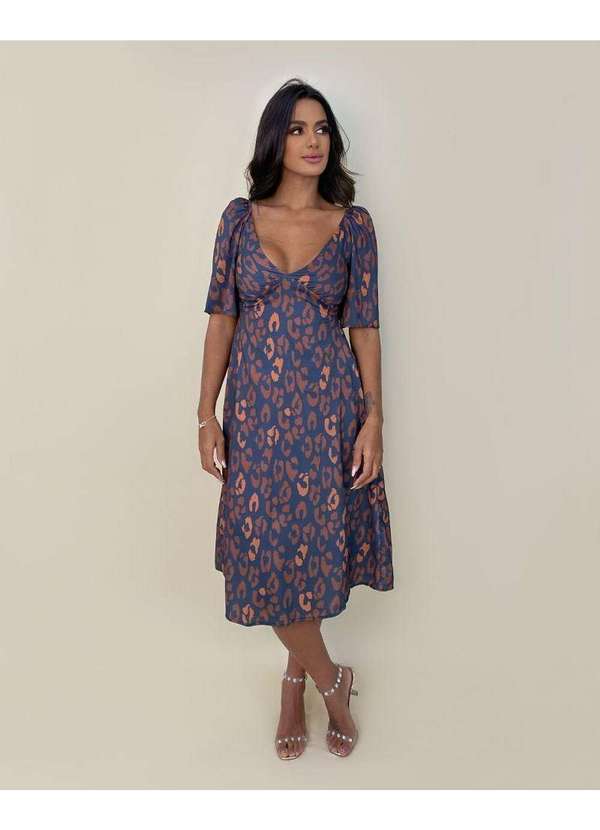 Closet Rc - Vestido Núbia Multicores