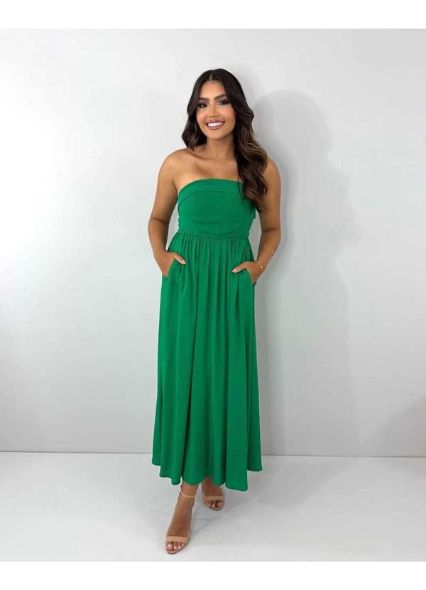 Closet Rc - Vestido Perla Verde