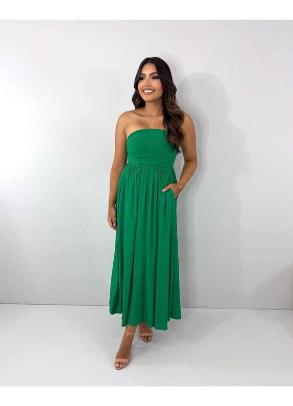 Closet Rc - Vestido Perla Verde 4