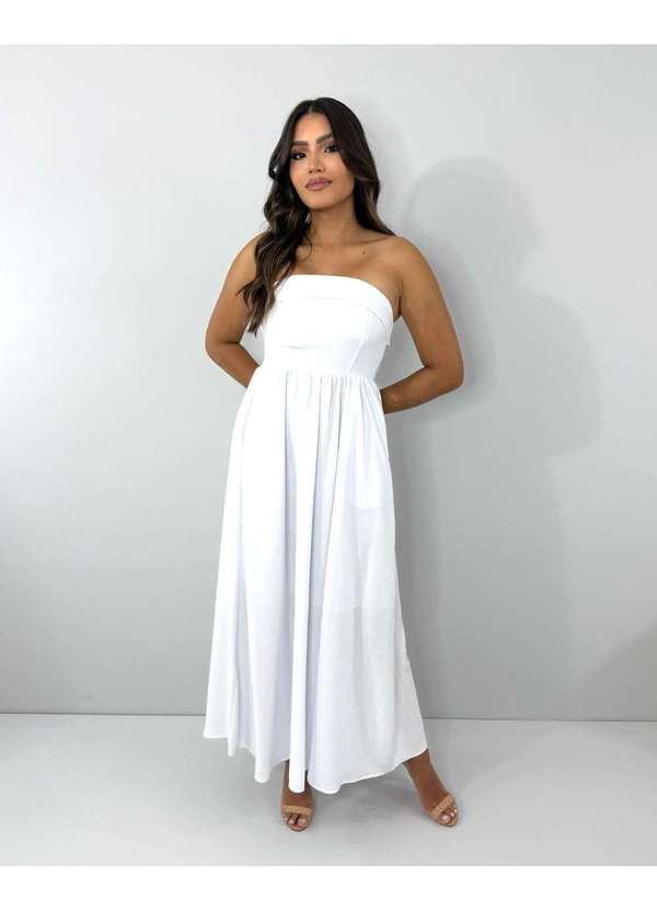Closet Rc - Vestido Perla Branco 2