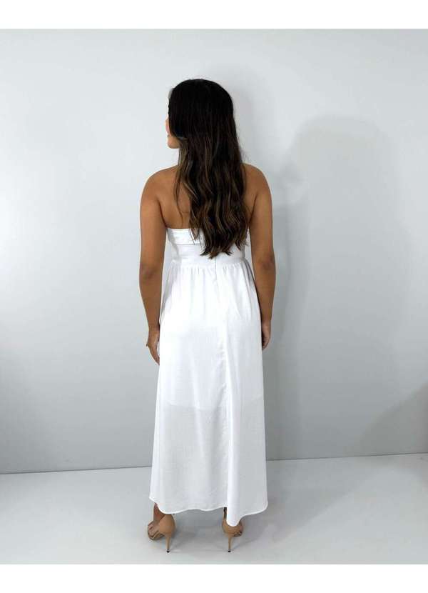 Closet Rc - Vestido Perla Branco 5