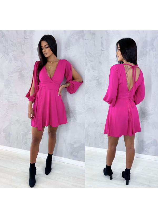 Closet Rc - Vestido Priscila Rosa 2