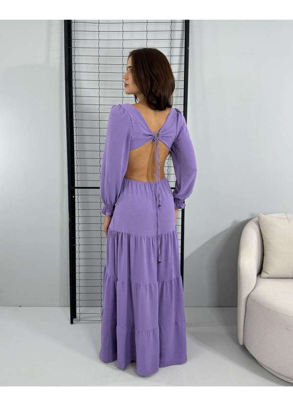 Closet Rc - Vestido Rafaella Roxo 4