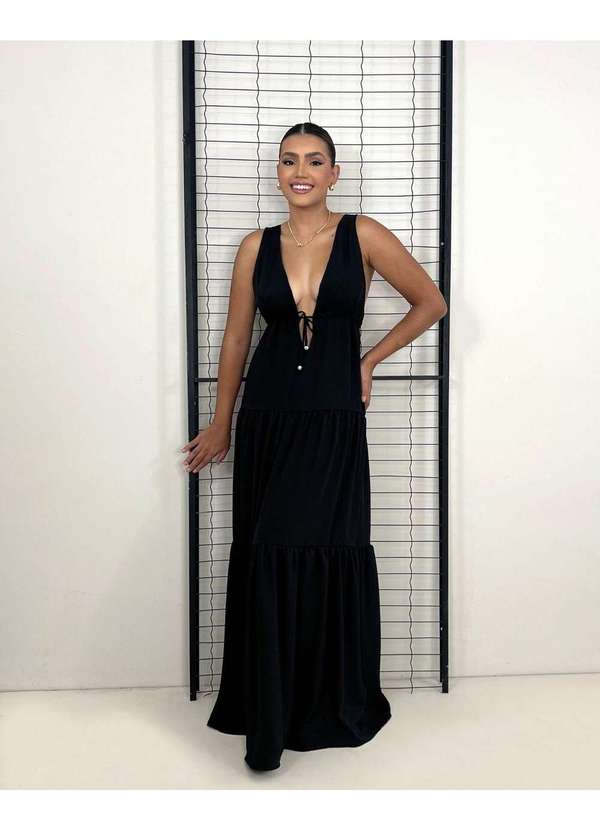 Closet Rc - Vestido Ramona Preto 2