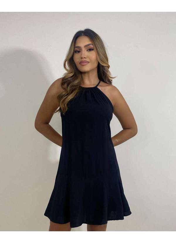 Closet Rc - Vestido Regina Preto