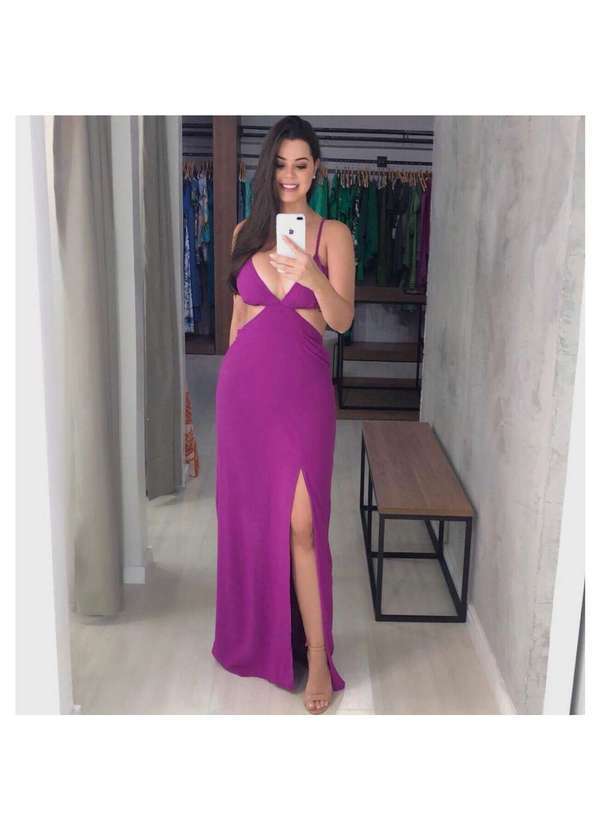 Closet Rc - Vestido Renata Longo Rosa