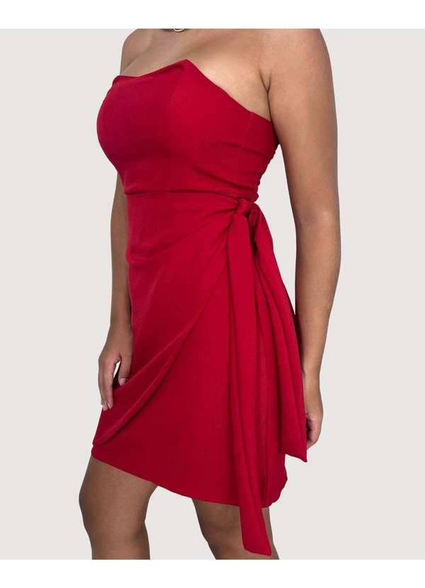 Closet Rc - Vestido Rosane Vermelho 4