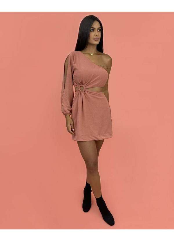Closet Rc - Vestido Rubi Rosa 4
