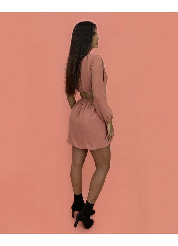 Closet Rc - Vestido Rubi Rosa 5