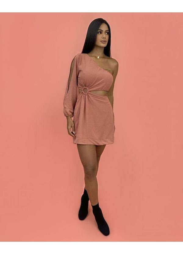 Closet Rc - Vestido Rubi Rosa 6