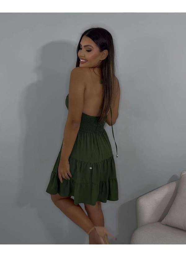 Closet Rc - Vestido Sakura Verde 2