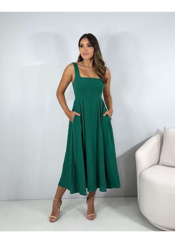 Closet Rc - Vestido Samanta Verde