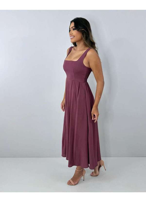 Closet Rc - Vestido Samanta Marrom 5