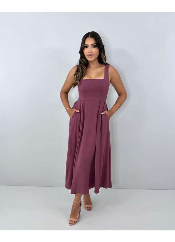 Closet Rc - Vestido Samanta Marrom 8