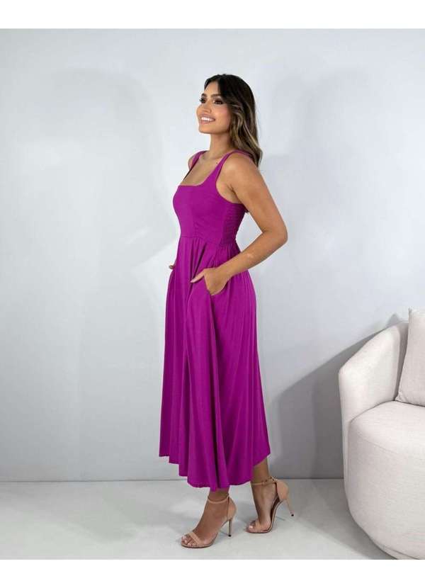 Closet Rc - Vestido Samanta Rosa 5